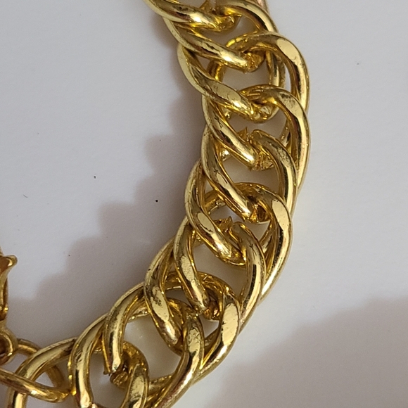 Bling iced out gold plated dollar money spinning necklace chain Halloween costum - Picture 6 of 12